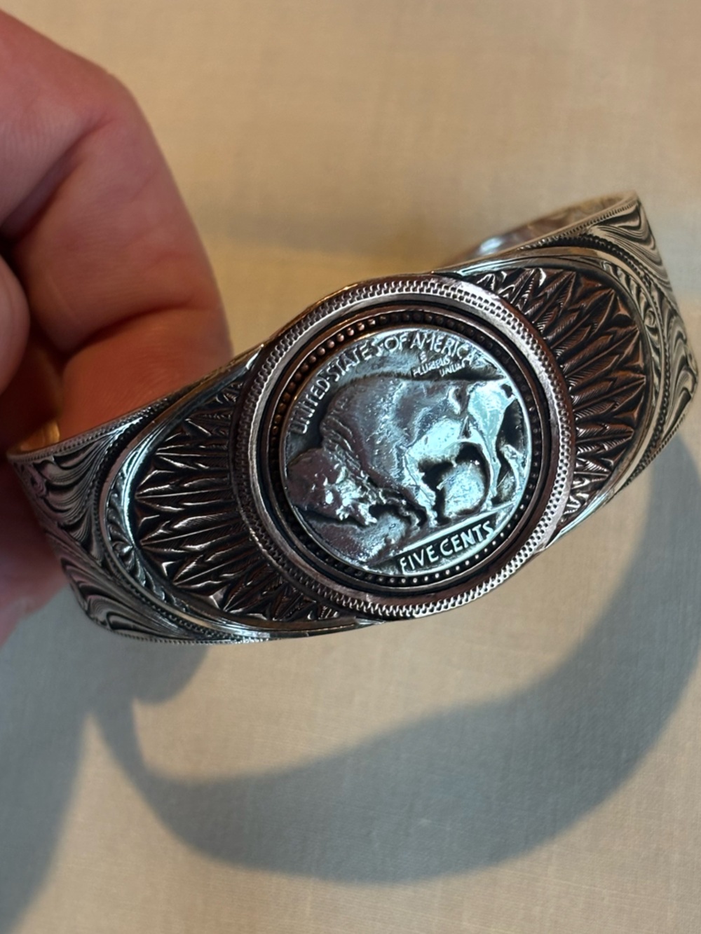 Montana Silversmiths Buffalo Set - Picture 5 of 5